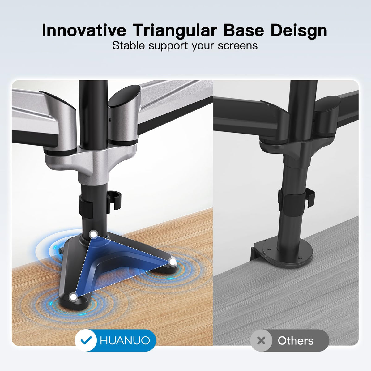 Triple Monitor Mount for 17 to 32 inch Screen