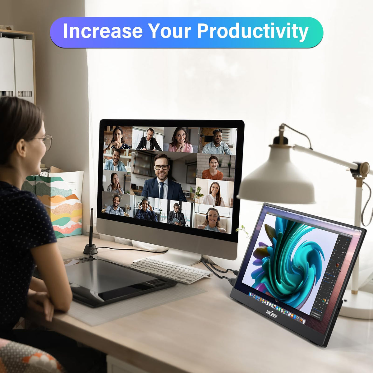 InnoView 2K Portable Monitor
