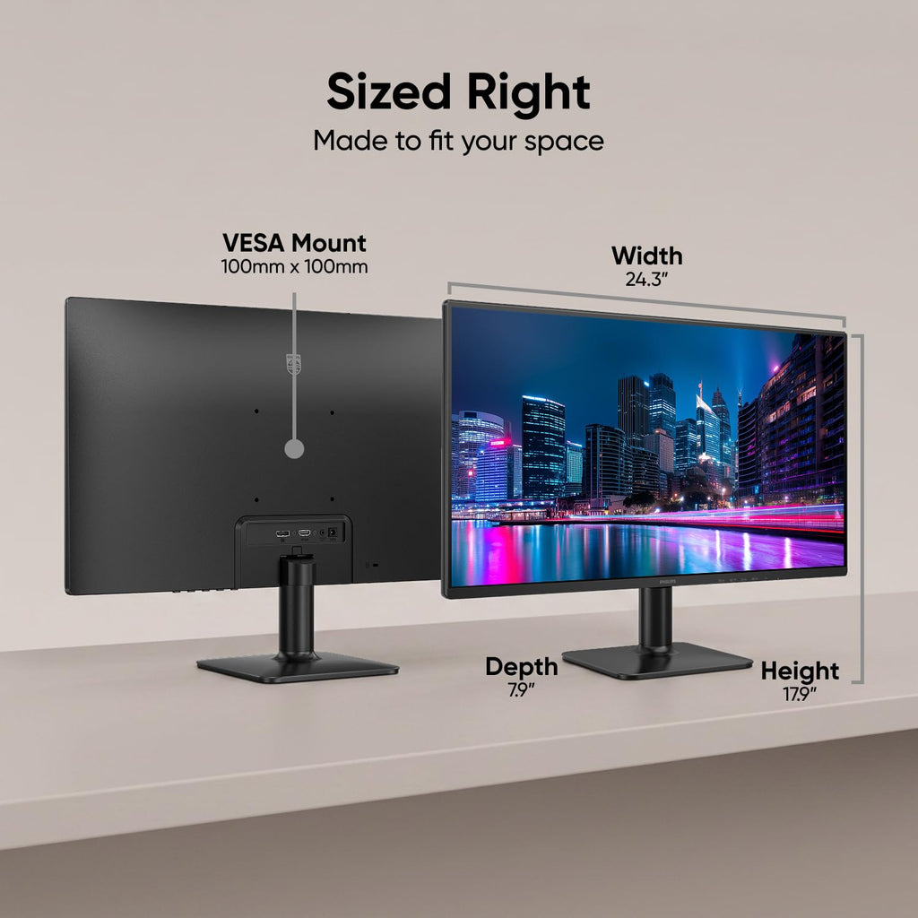 Philips 24 Inch Computer Monitor FHD 180Hz IPS, 24E2G2200