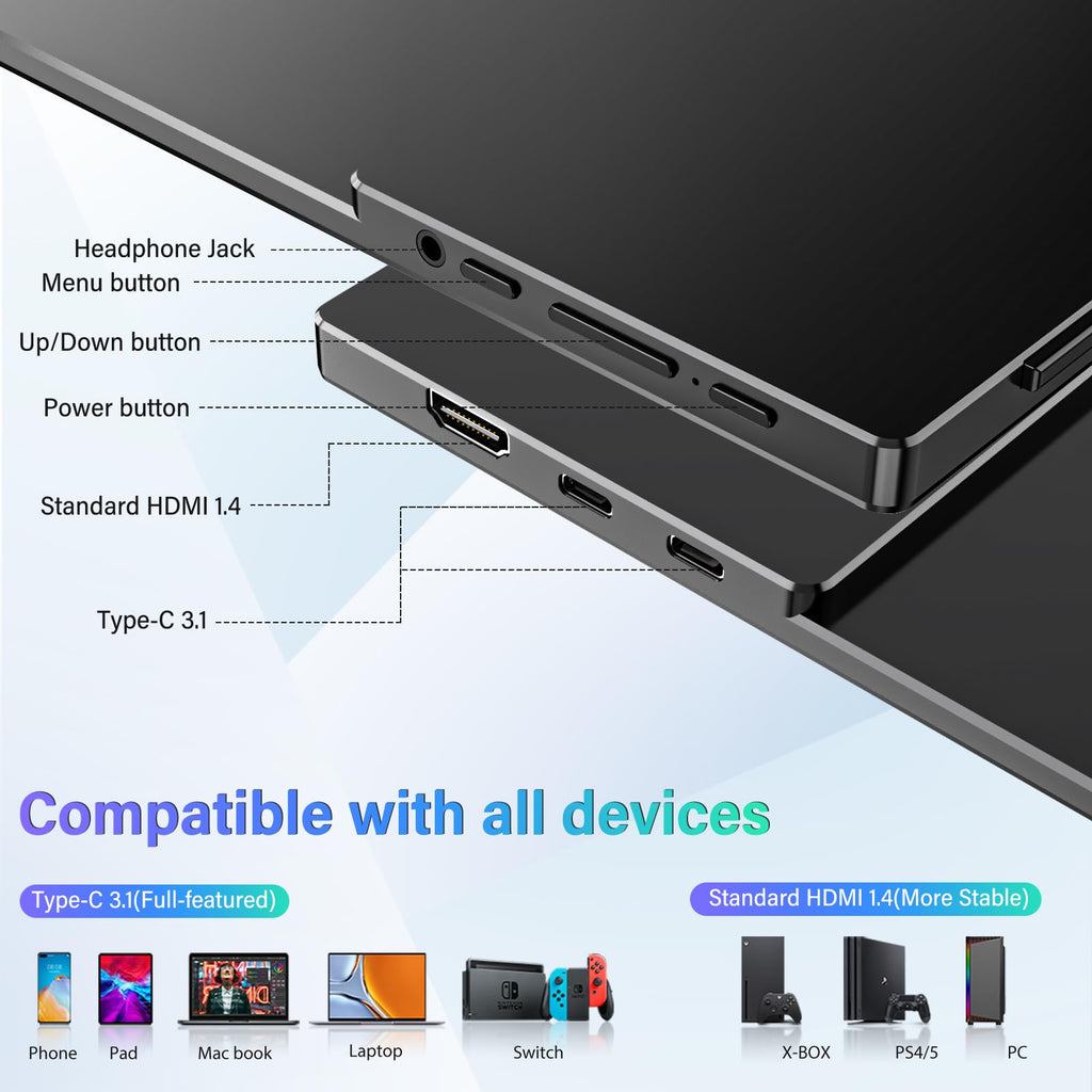 InnoView 2K Portable Monitor