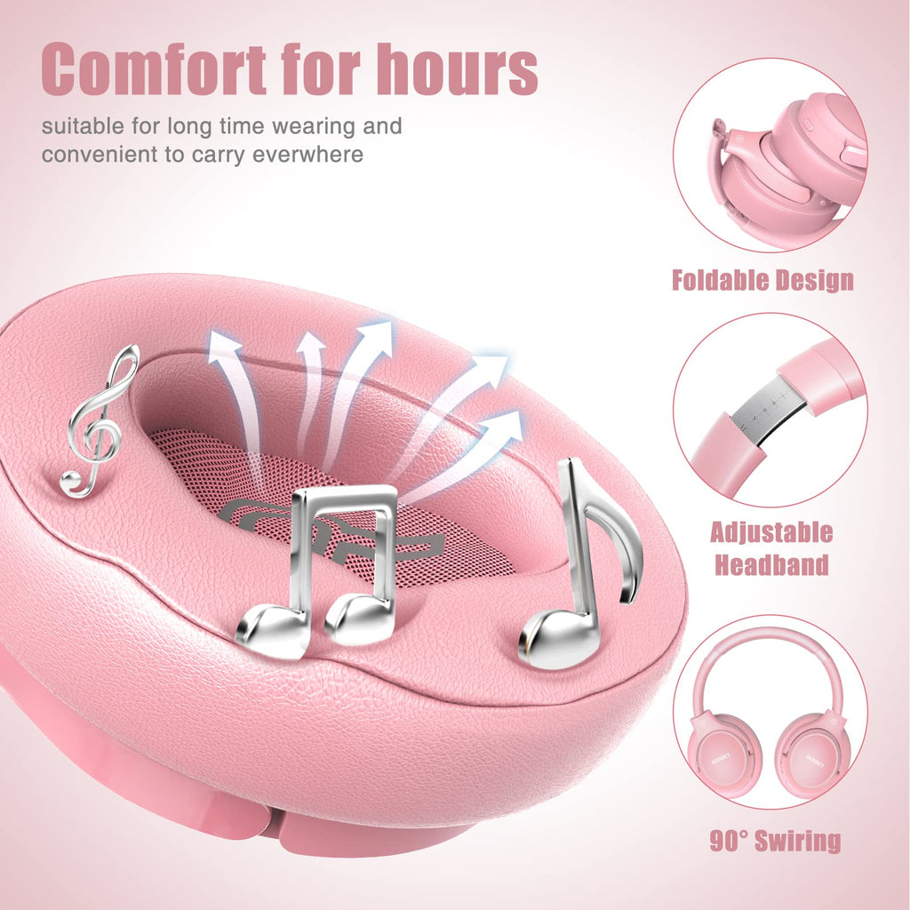 BERIBES Bluetooth Headphones Over Ear Wireless