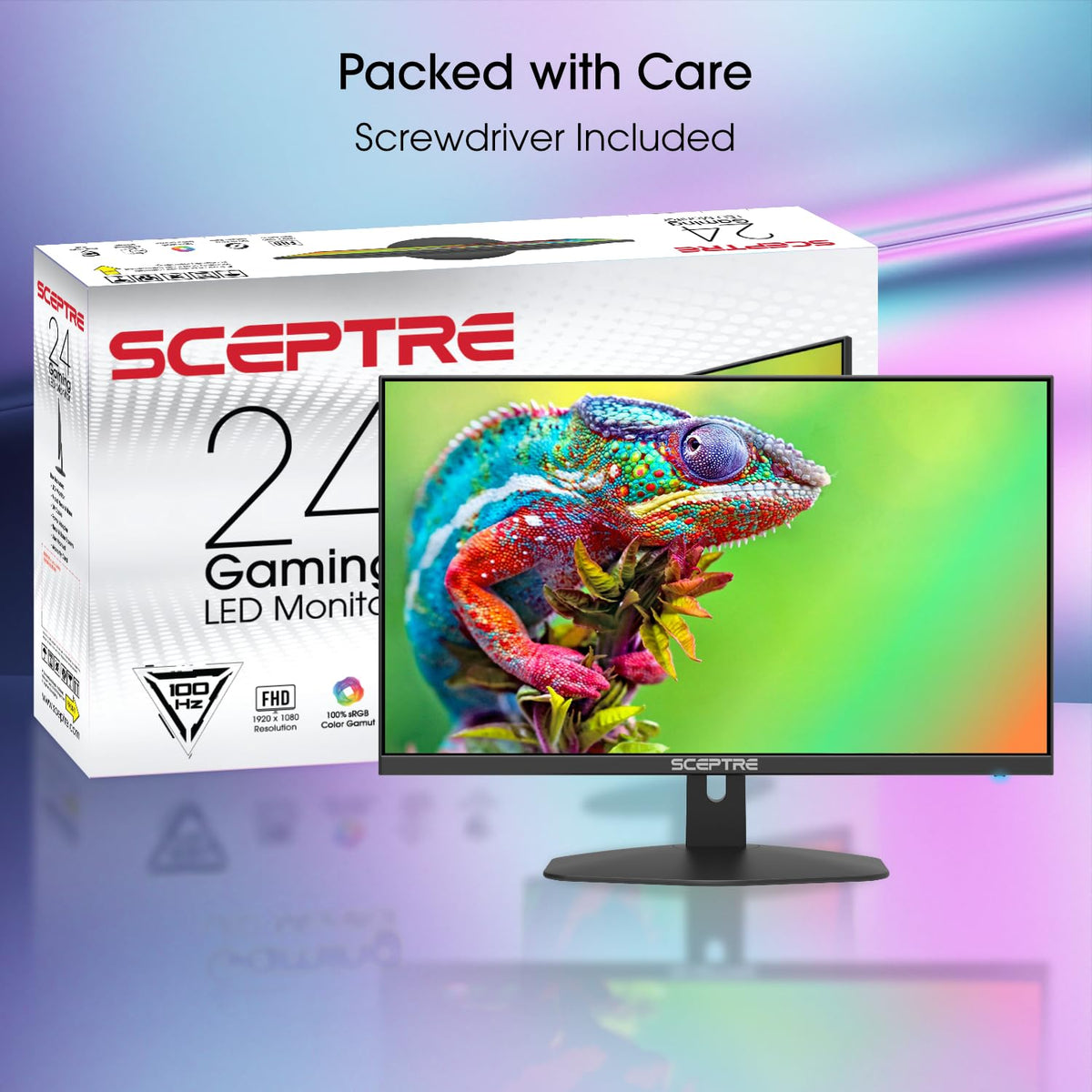 Sceptre Prime Curved 30-inch Gaming Monitor 200+Hz FreeSync Build-in Speakers 2560 x 1080p HDMI DP Machine Black 2026 (C305B-200UN Series)