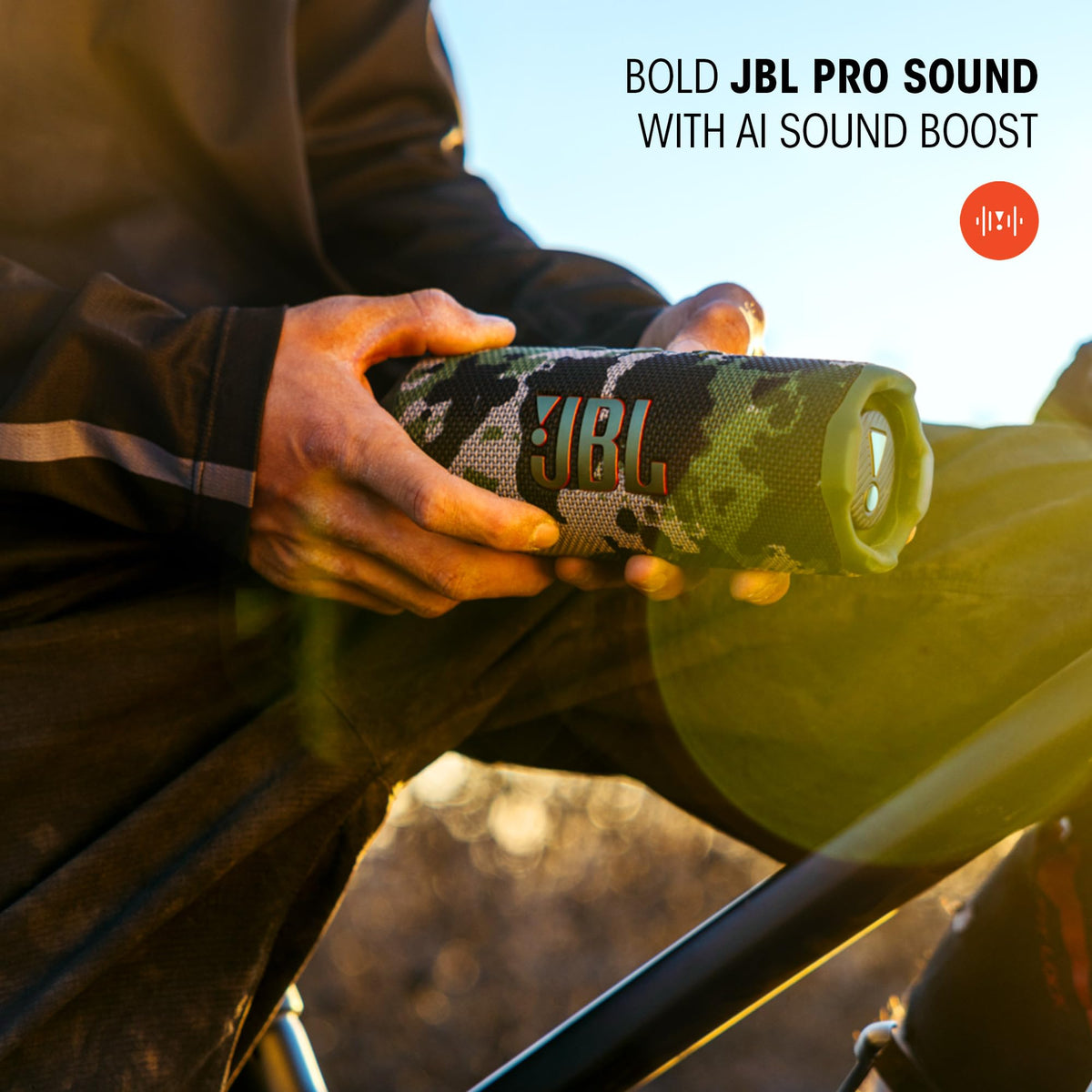 JBL Flip 7 Portable Bluetooth Speaker, Waterproof and Drop-Proof - White