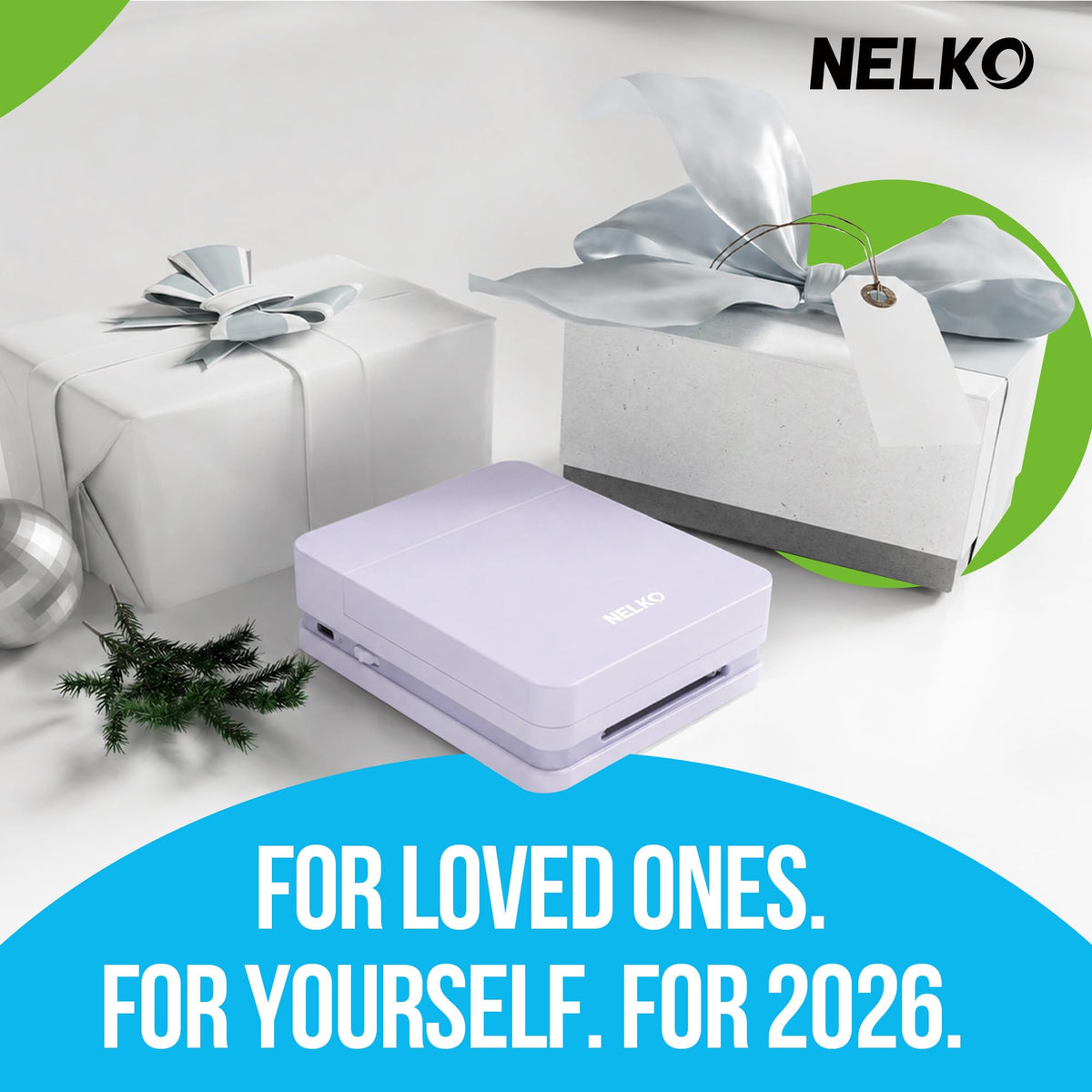 Nelko PP01 Photo Printer, 2x3 Portable Photo Printer