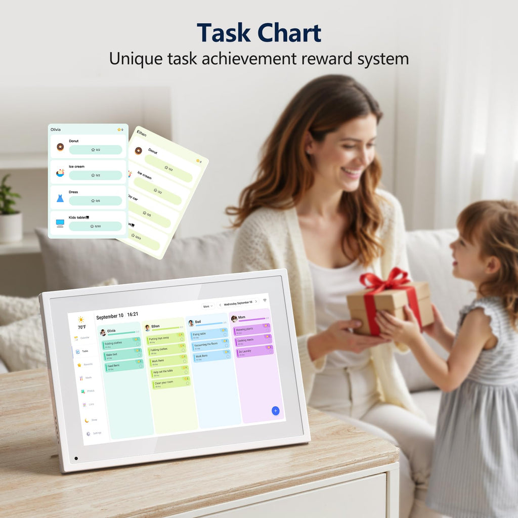 Digital Calendar – 27 Inch Wall Calendar Interactive Touchscreen Display