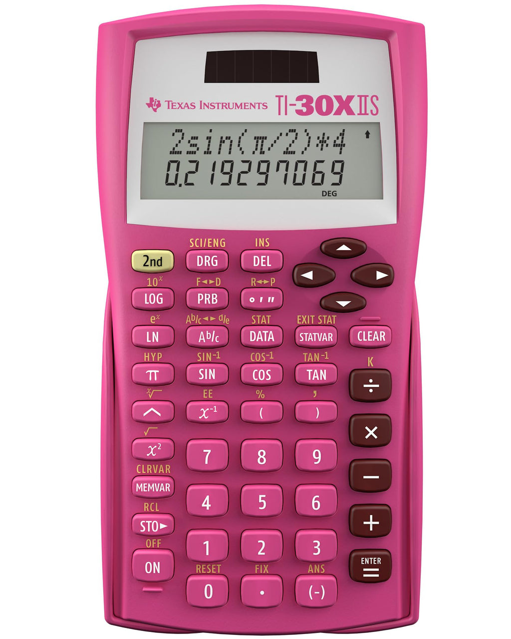 TI-30XIIS Scientific Calculator Texas Instruments, Black