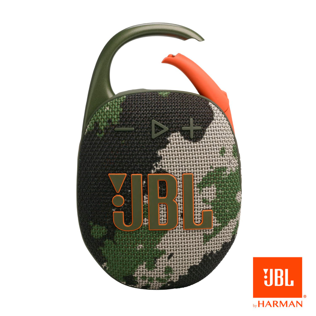JBL Clip 5 - Ultra-Portable, Waterproof & Dustproof Bluetooth Speaker, Big JBL Pro Sound with Punchy bass, Integrated Carabiner, Up to 12 Hours of Play, Made in Part with Recycled Materials (Black)