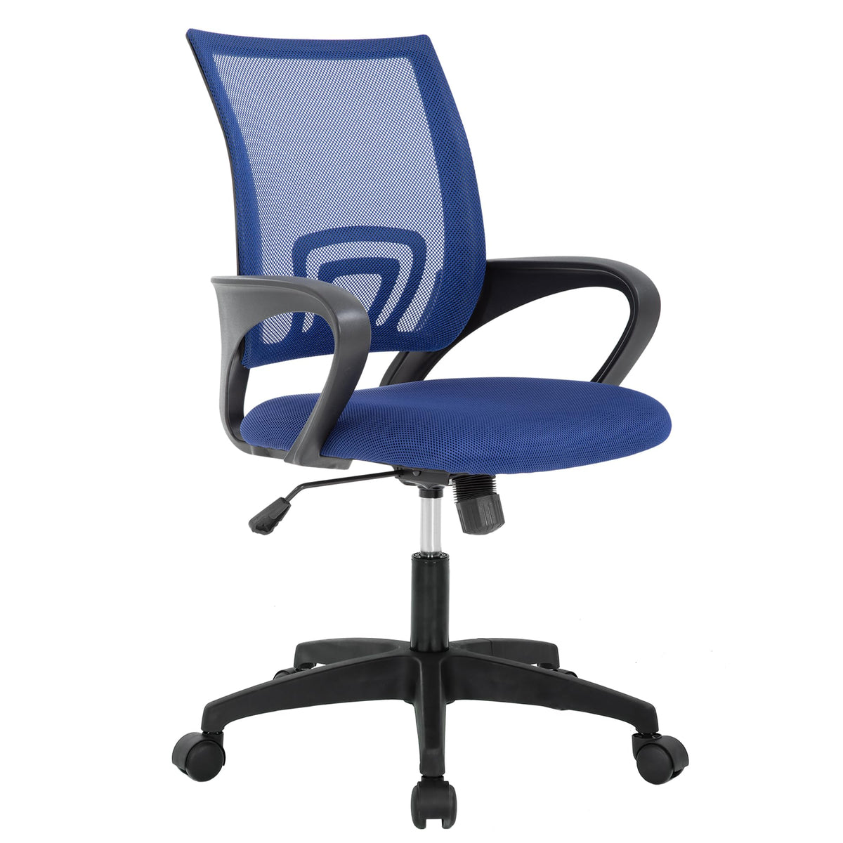 Ergonomic Office Chair | Mid-Back Swivel Desk Chair | with Lumbar Support
