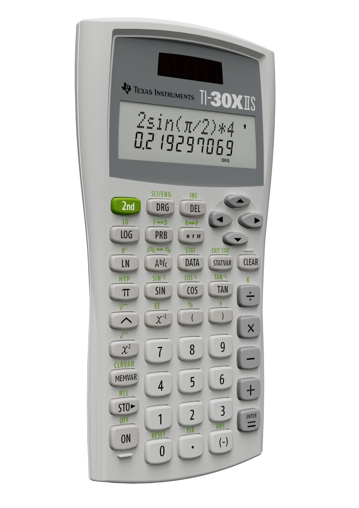 TI-30XIIS Scientific Calculator Texas Instruments, Black