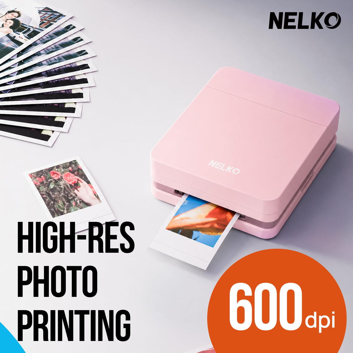 Nelko PP01 Photo Printer, 2x3 Portable Photo Printer