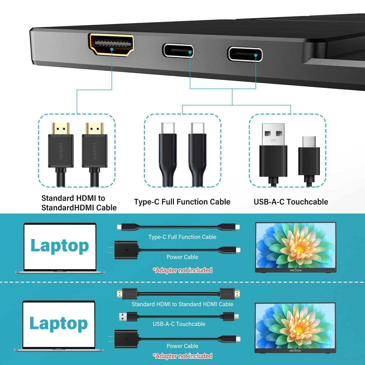 InnoView 2K Portable Monitor