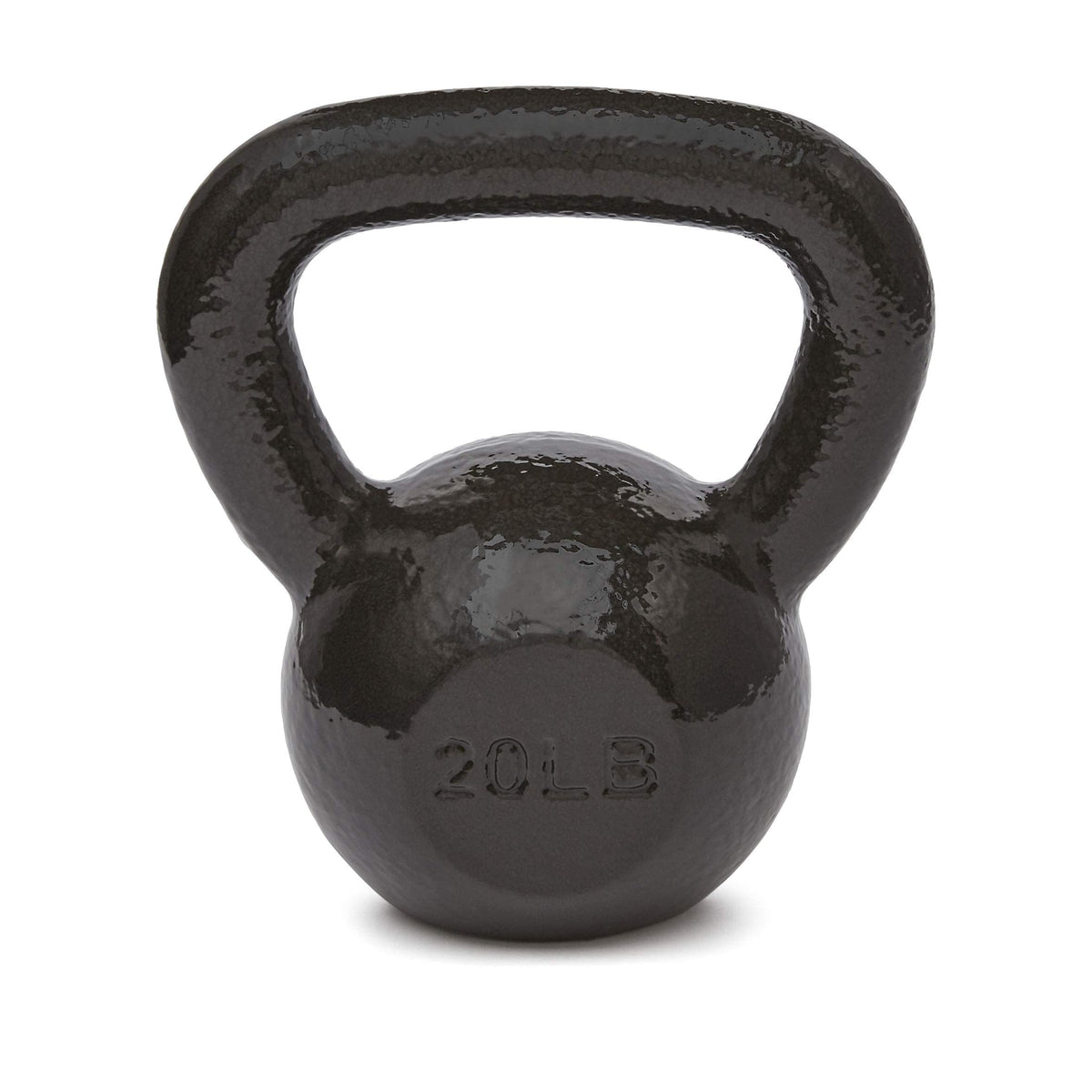 Amazon Basics Cast Iron Kettlebell for Strength Training | Black | 10lbs - 60lbs