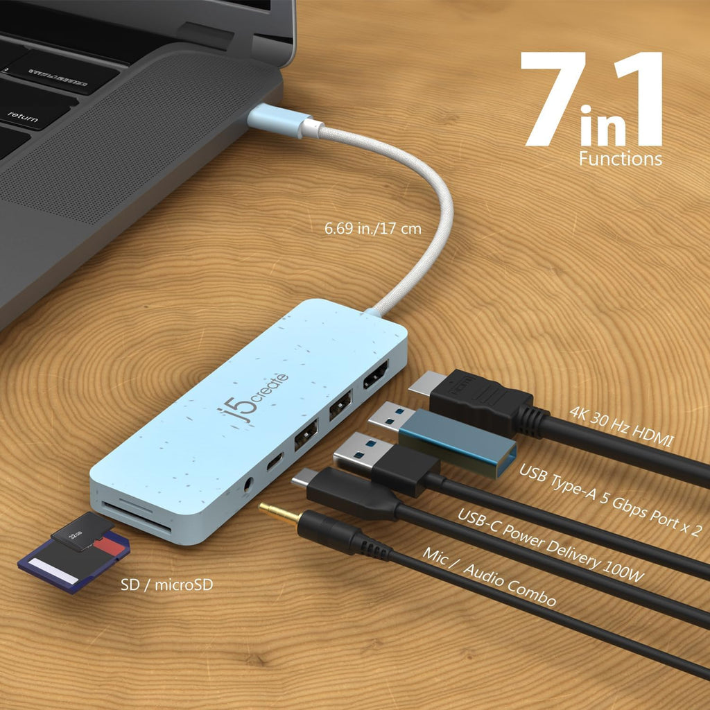 j5create USB-C Multi-Port Hub