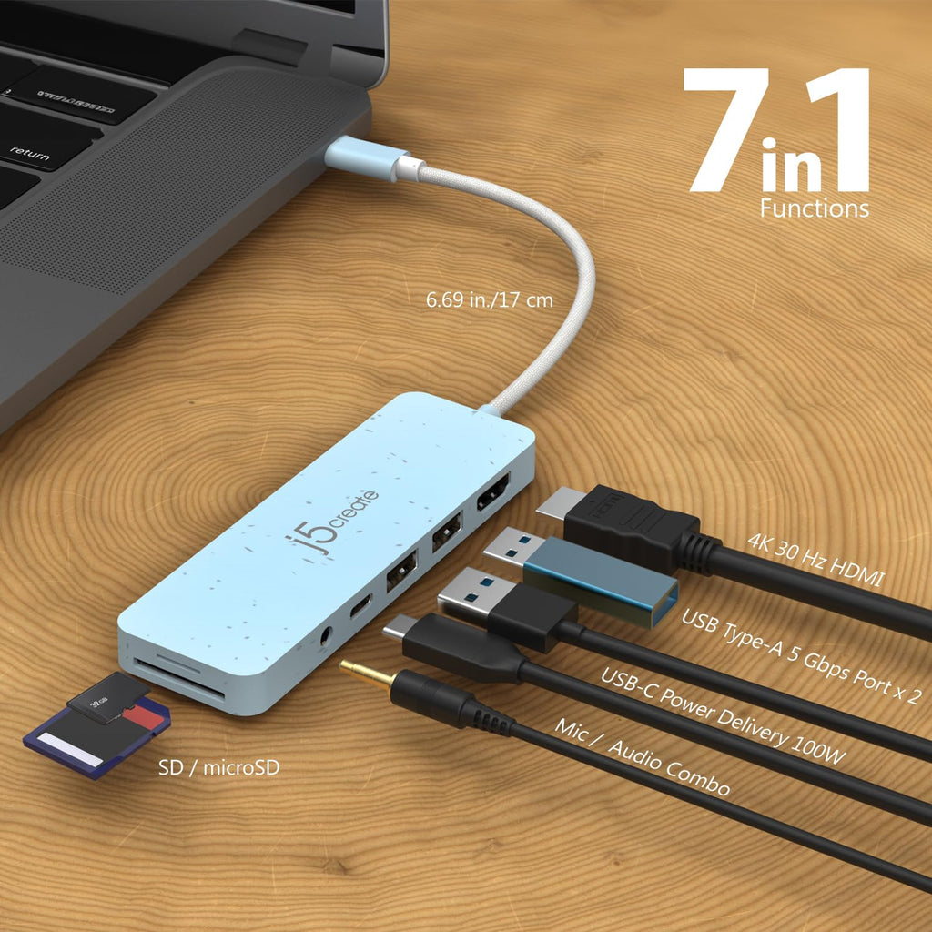 j5create USB-C Multi-Port Hub