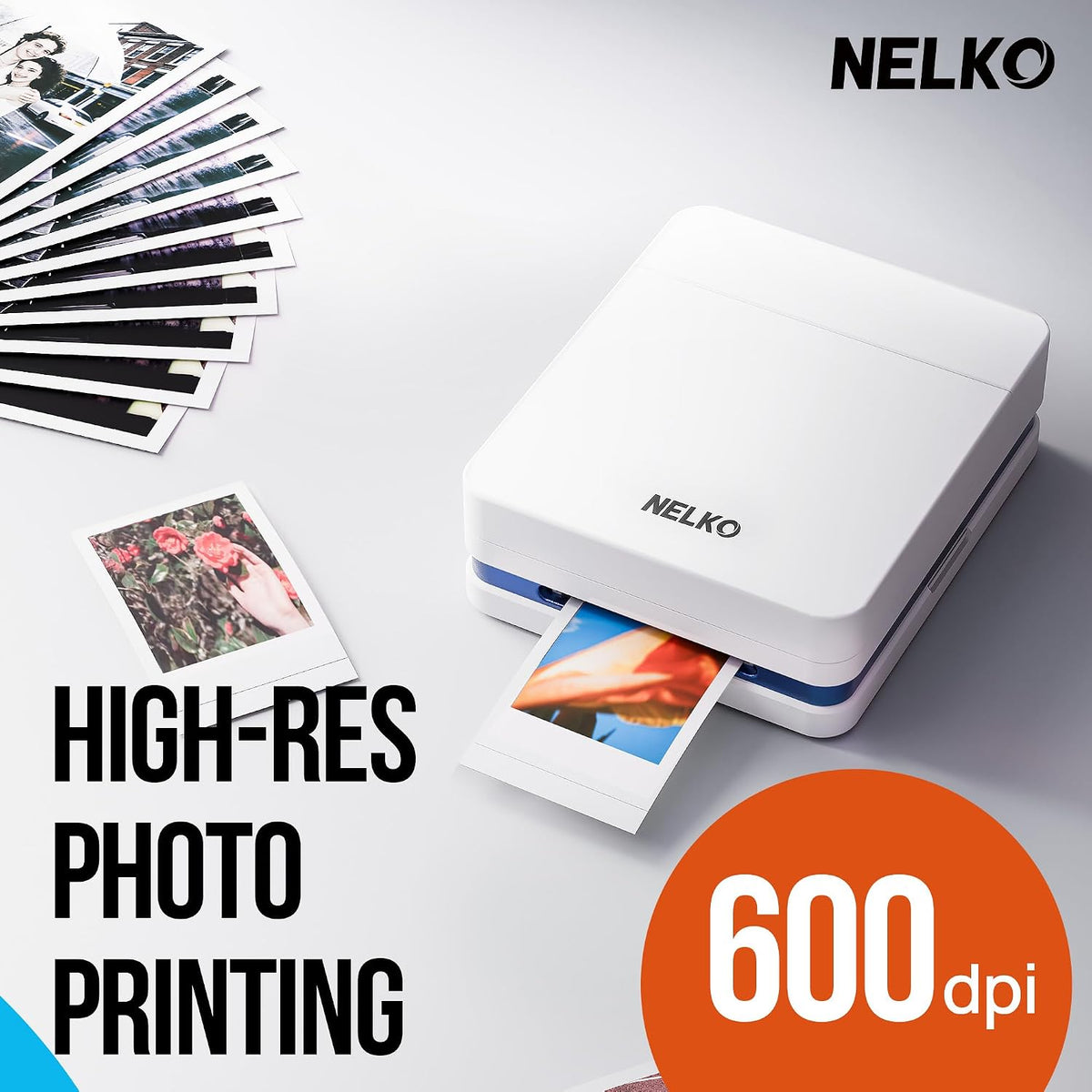 Nelko PP01 Photo Printer, 2x3 Portable Photo Printer