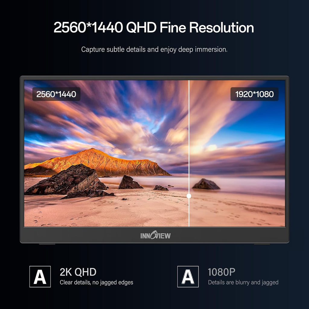 InnoView 2K Portable Monitor