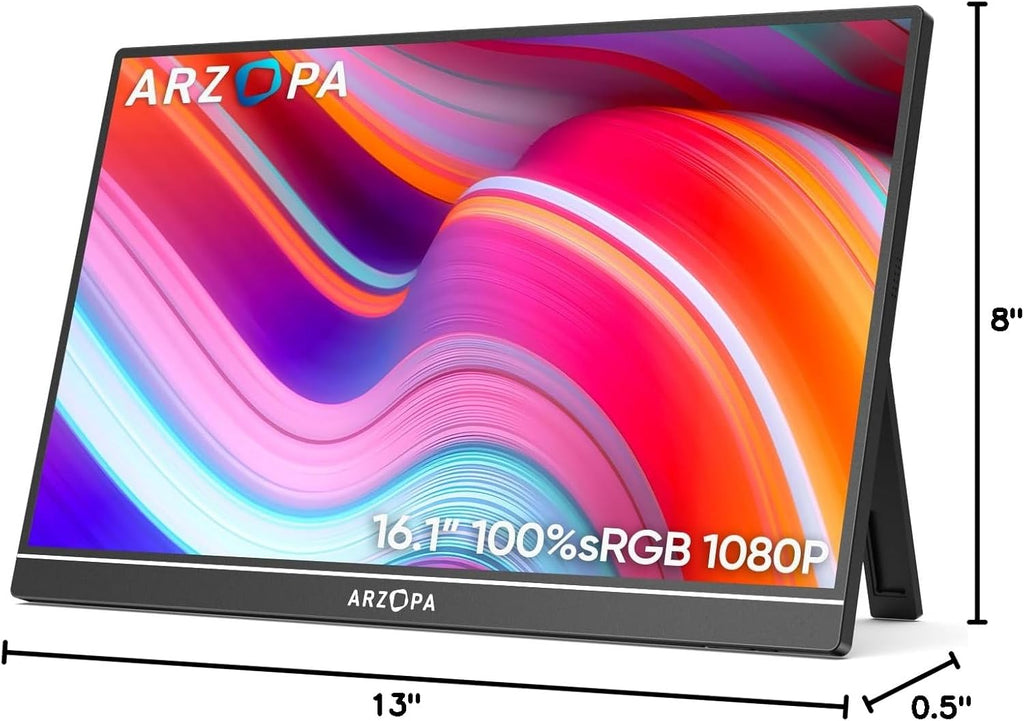 ARZOPA 16.1'' 144Hz Portable Gaming Monitor 106% sRGB - Z1FC