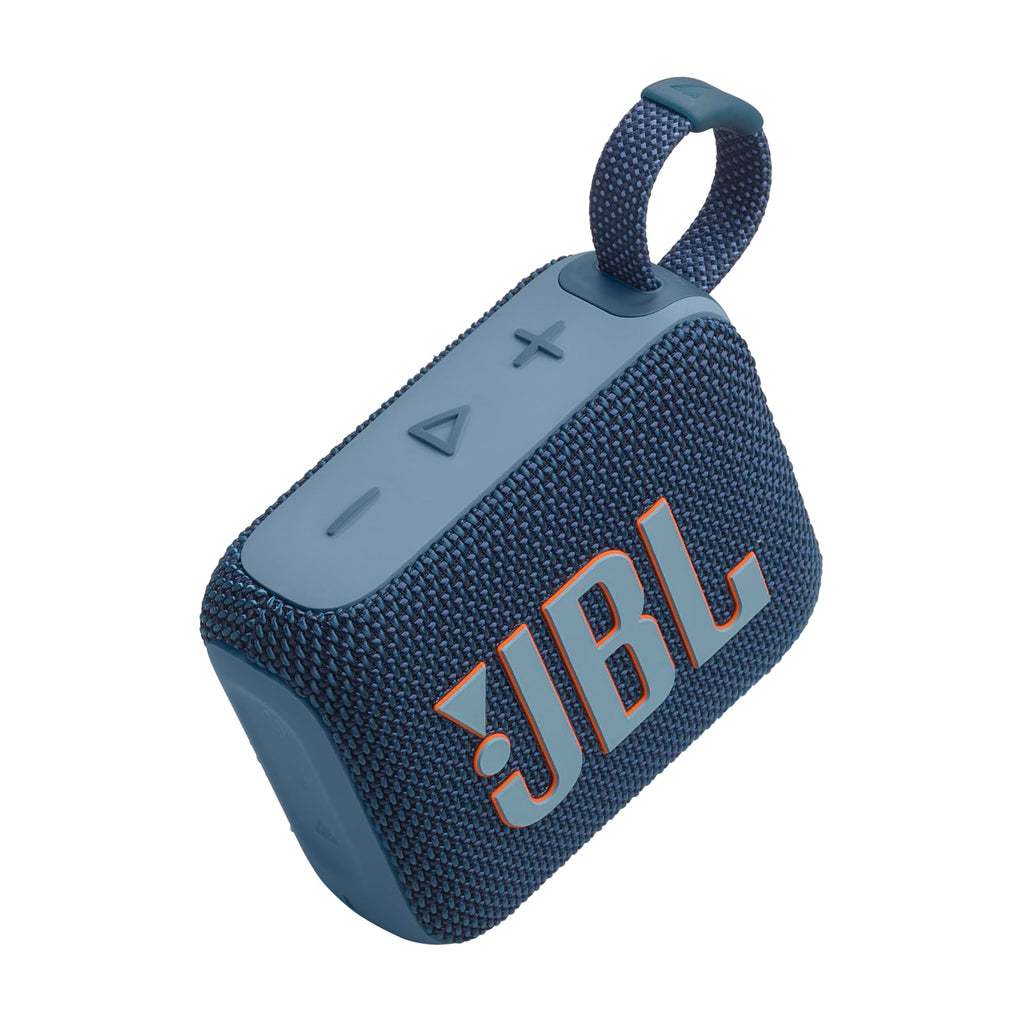 JBL Go 4 - Ultra-Portable, Waterproof and Dustproof Bluetooth Speaker, Big JBL Pro Sound with Punchy bass, 7-Hour Built-in Battery, Made in Part with Recycled Materials (Black)