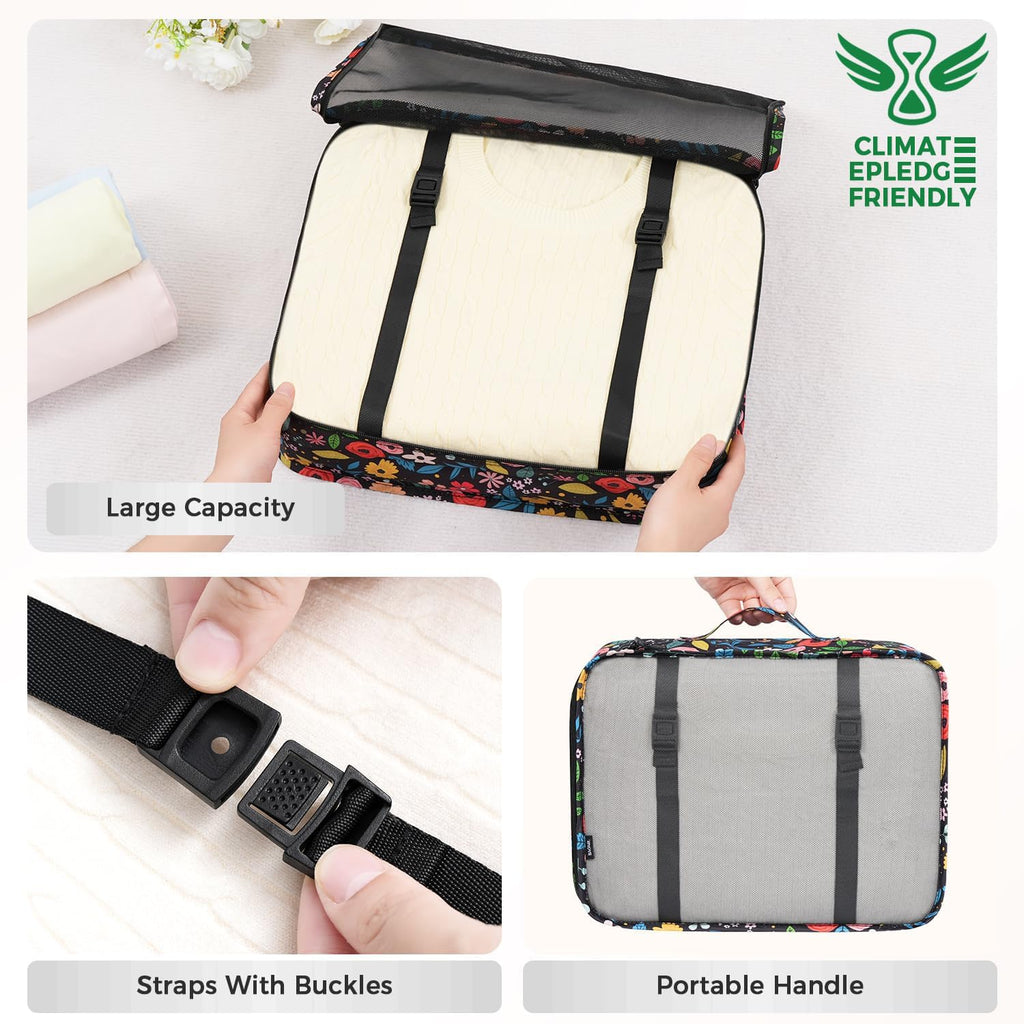 8 Set Packing Cubes Luggage Packing Organizers