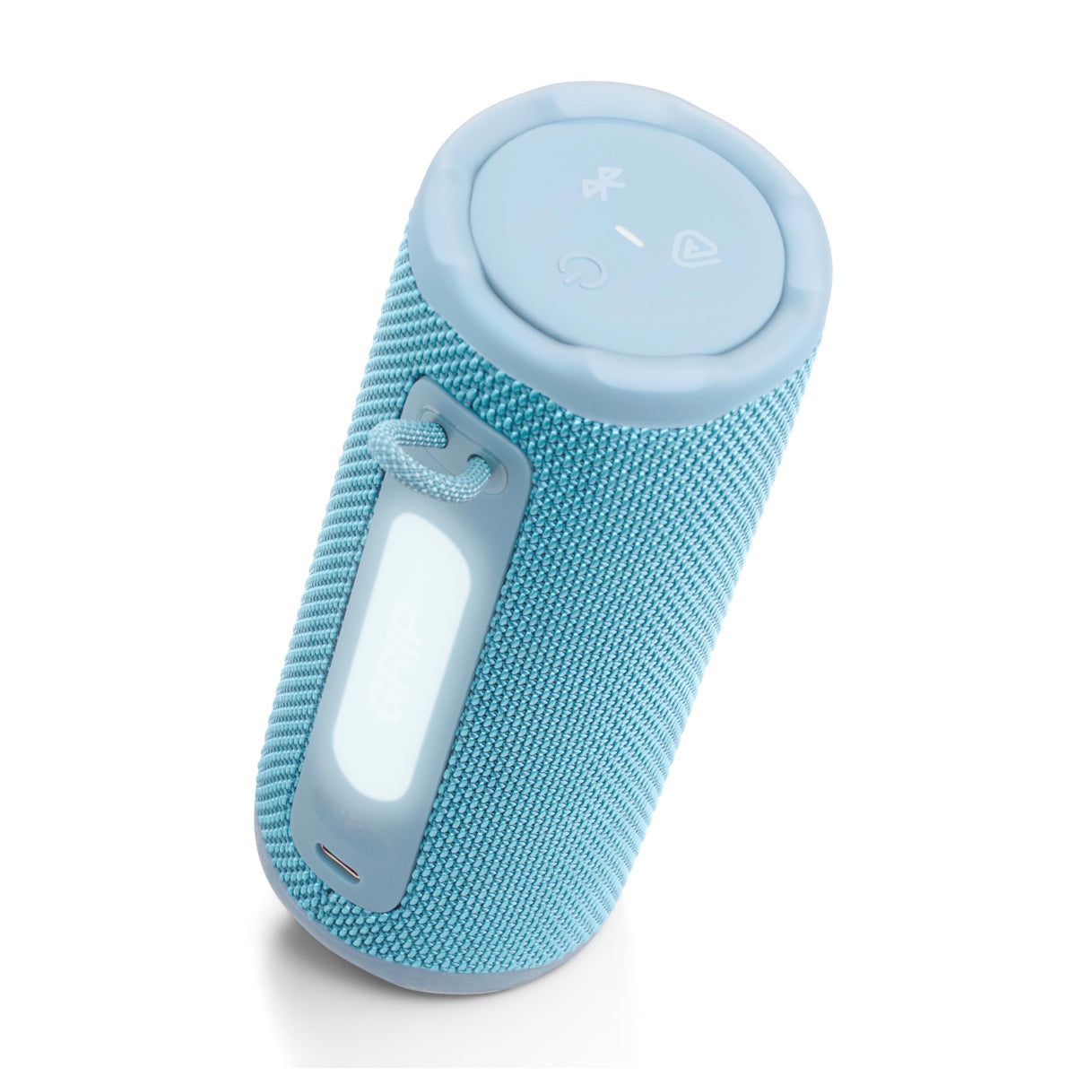JBL Grip Portable Bluetooth Speaker, Waterproof, Ambient Light - White
