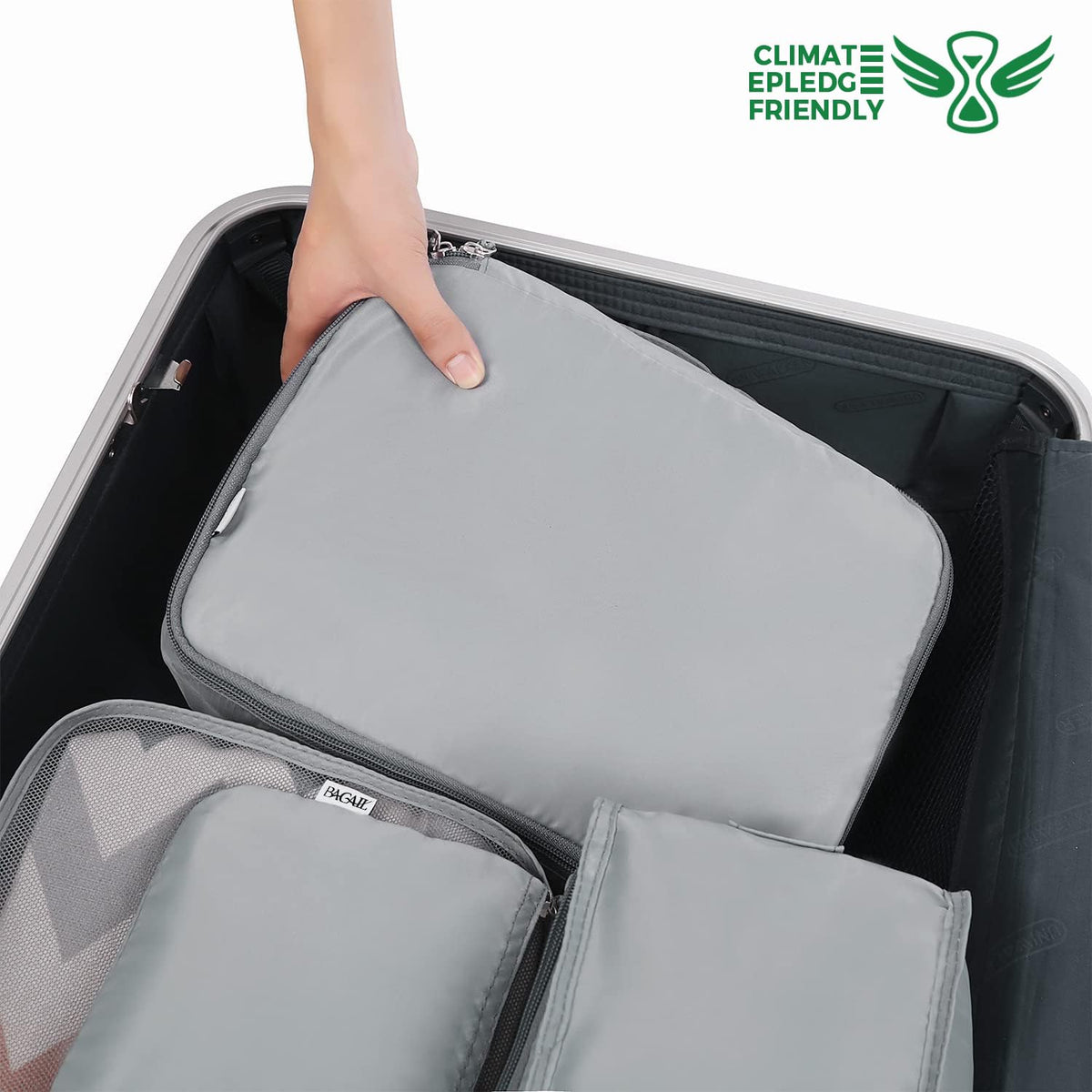 8 Set Packing Cubes Luggage Packing Organizers
