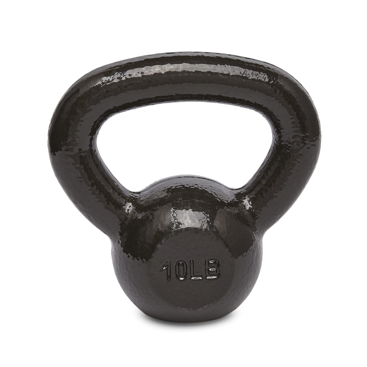 Amazon Basics Cast Iron Kettlebell for Strength Training | Black | 10lbs - 60lbs