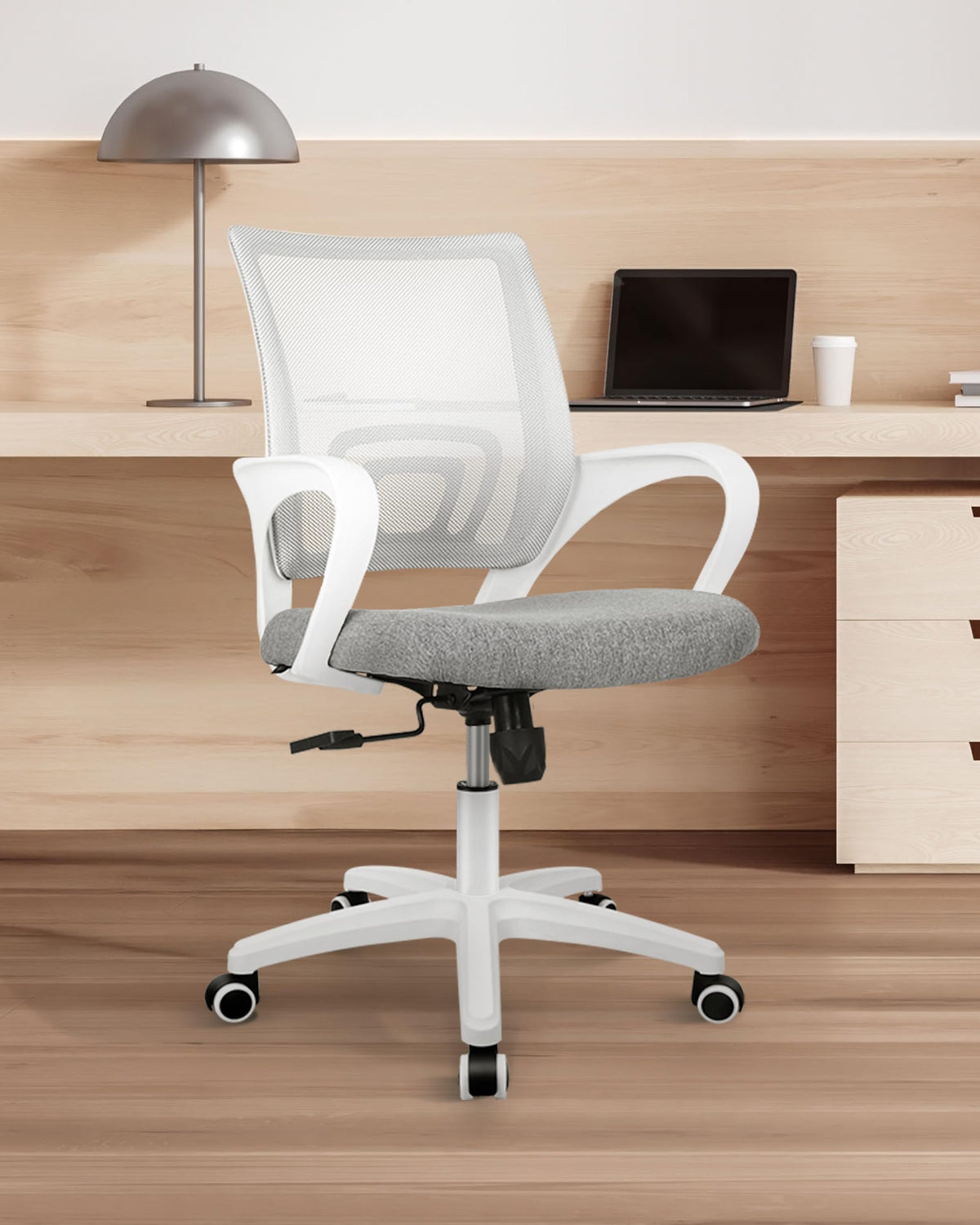 Office Computer Chair Ergonomic Mid-Back Mesh Desk