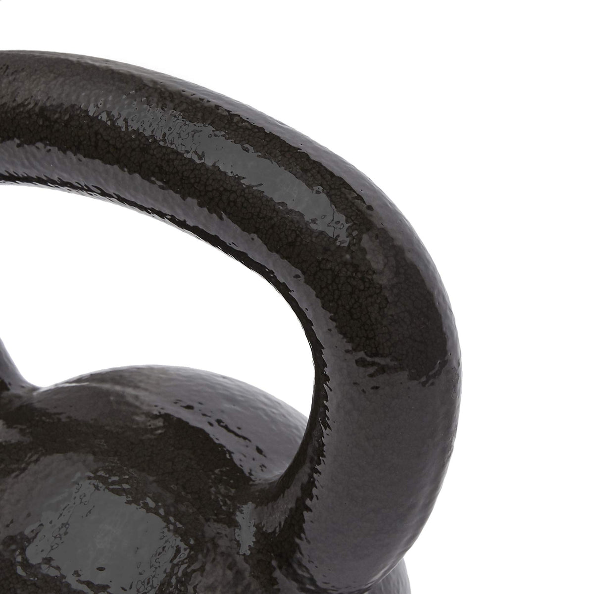 Amazon Basics Cast Iron Kettlebell for Strength Training | Black | 10lbs - 60lbs