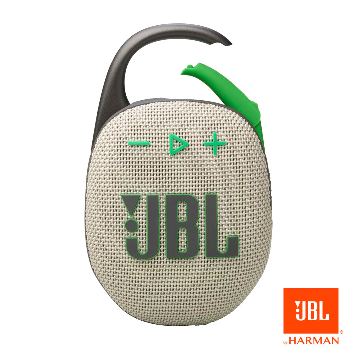 JBL Clip 5 - Ultra-Portable, Waterproof & Dustproof Bluetooth Speaker, Big JBL Pro Sound with Punchy bass, Integrated Carabiner, Up to 12 Hours of Play, Made in Part with Recycled Materials (Black)
