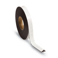 ]]Dry Erase Magnetic Tape Roll, 1" x 50 ft, White