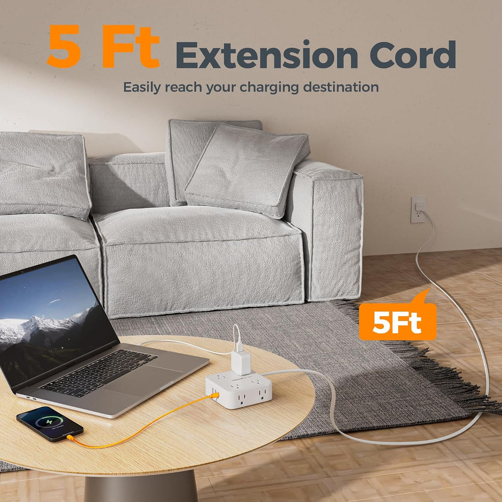 TESSAN Surge Protector Power Strip