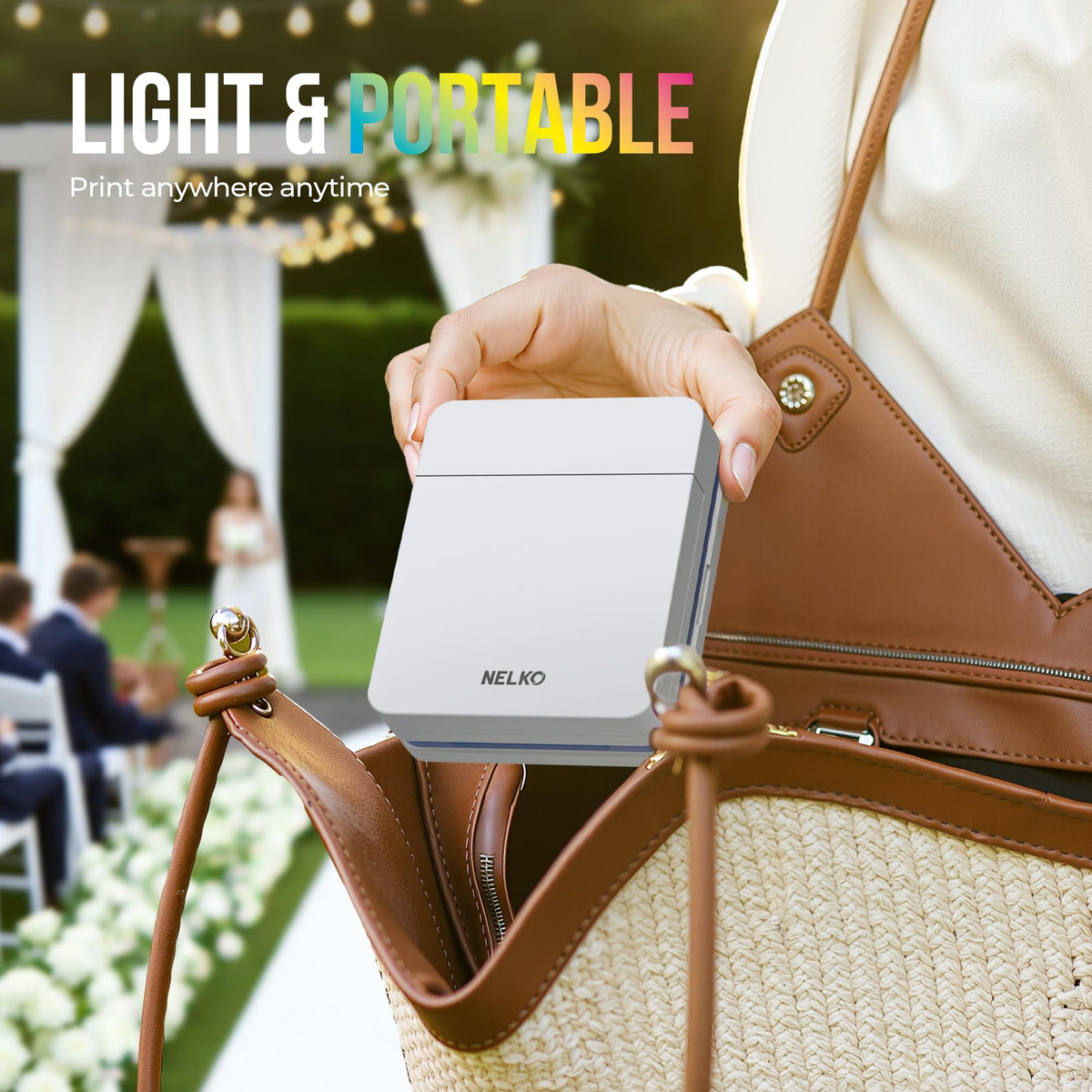 Nelko PP01 Photo Printer, 2x3 Portable Photo Printer