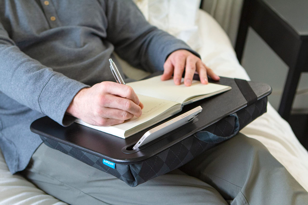 Designer Lap Desk – Fits 15.6” Laptop w/. Phone Holder