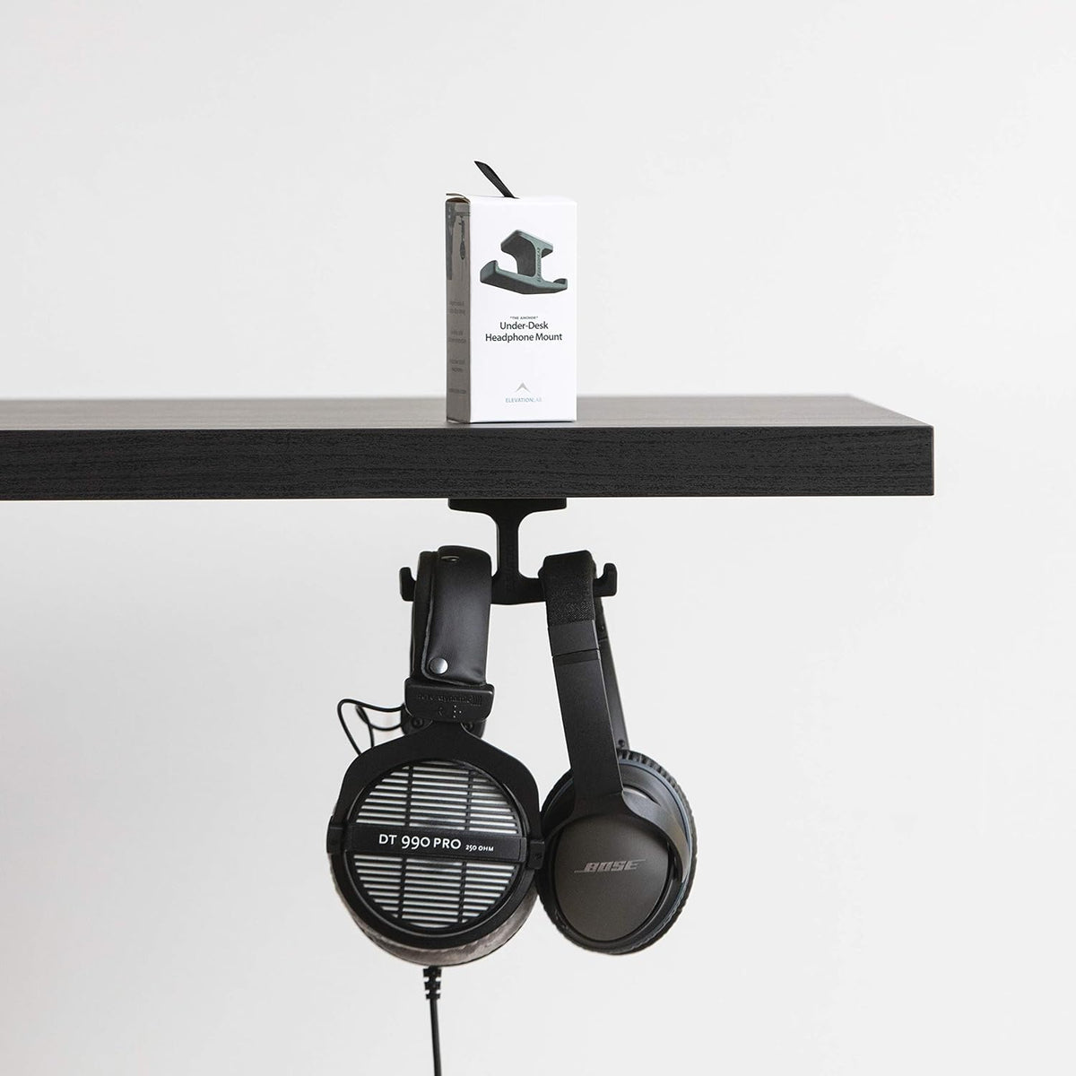 The Anchor™ - THE Original Under-Desk Headphone Stand Mount Holder
