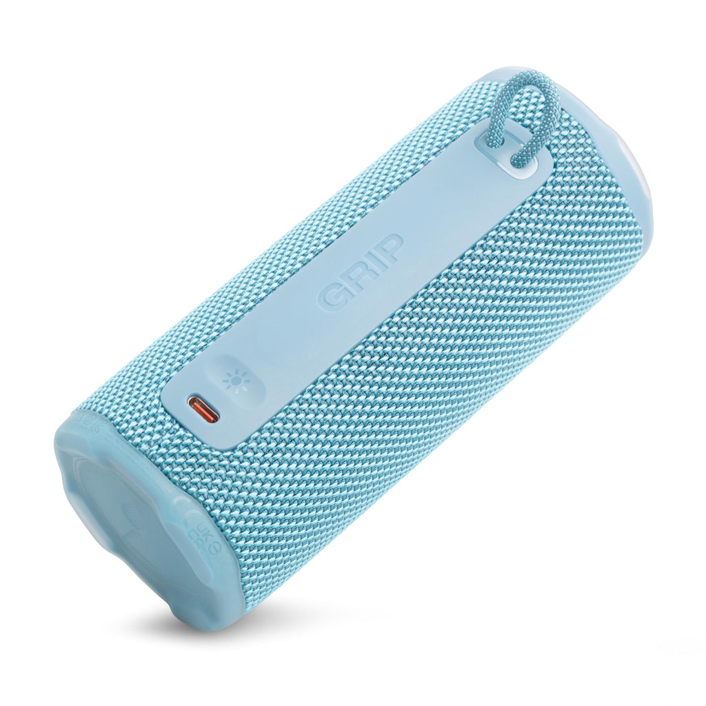JBL Grip Portable Bluetooth Speaker, Waterproof, Ambient Light - White