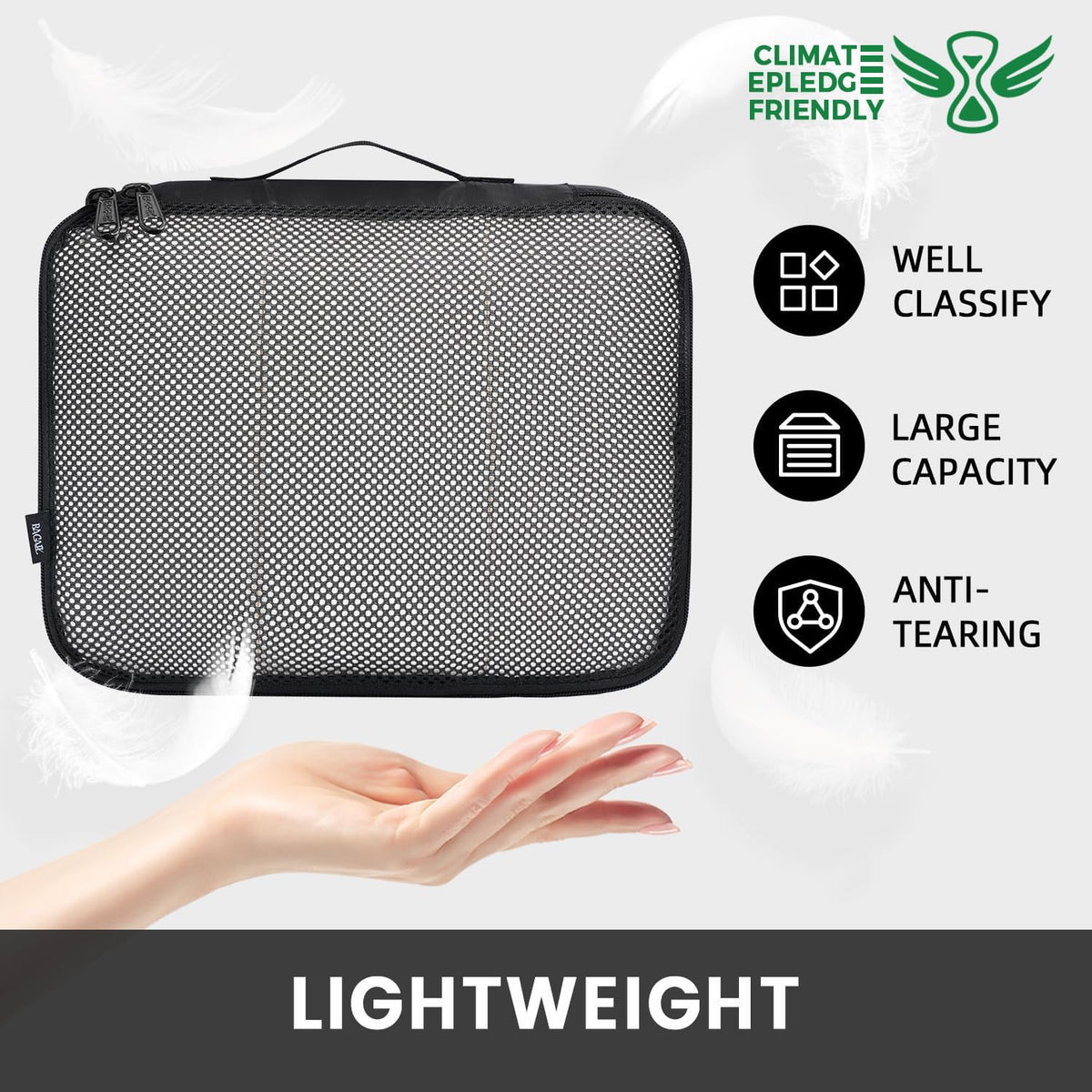 8 Set Packing Cubes Luggage Packing Organizers