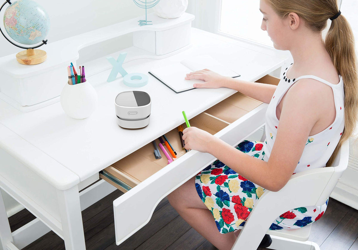 Mini Desktop Vacuum With 4 hours Endurance & 360° Rotatable Clean Up