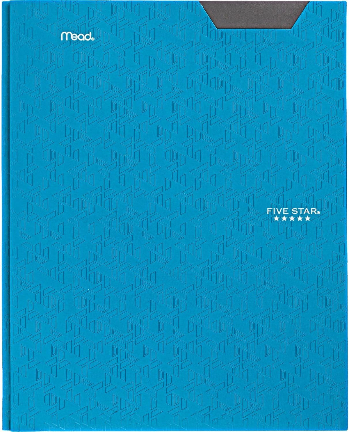 Five Star 2-Pocket Plastic Folder with Stay-Put Tabs and Prong Fasteners, Holds 8.5" x 11" Paper, Assorted Colors, 4 Pack (340300A)