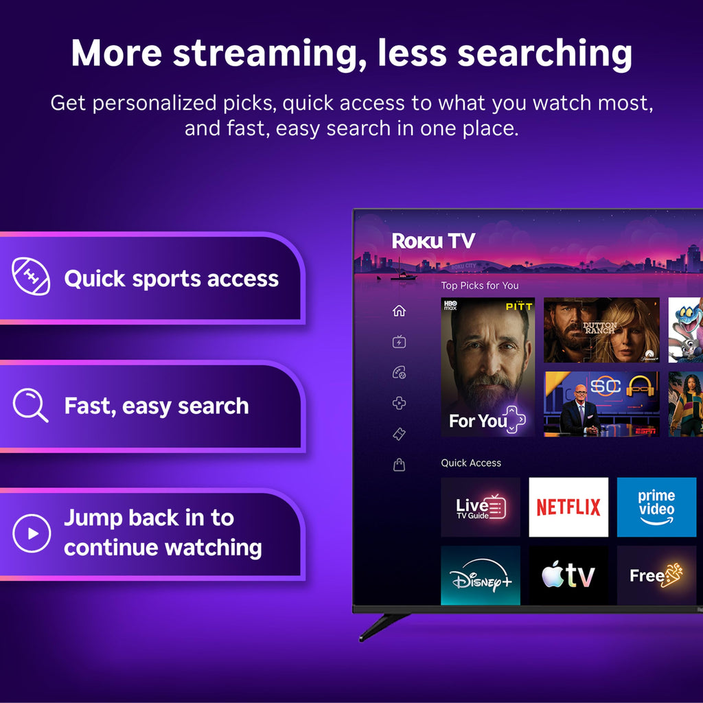 Roku 24-Inch 720p HD Smart TV with Voice Remote 2026