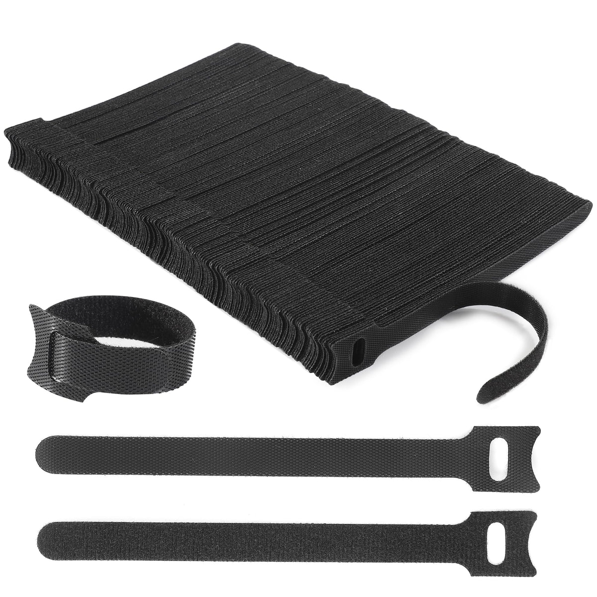 60 PCS 6 Inches Reusable Cable Ties For Cable Management