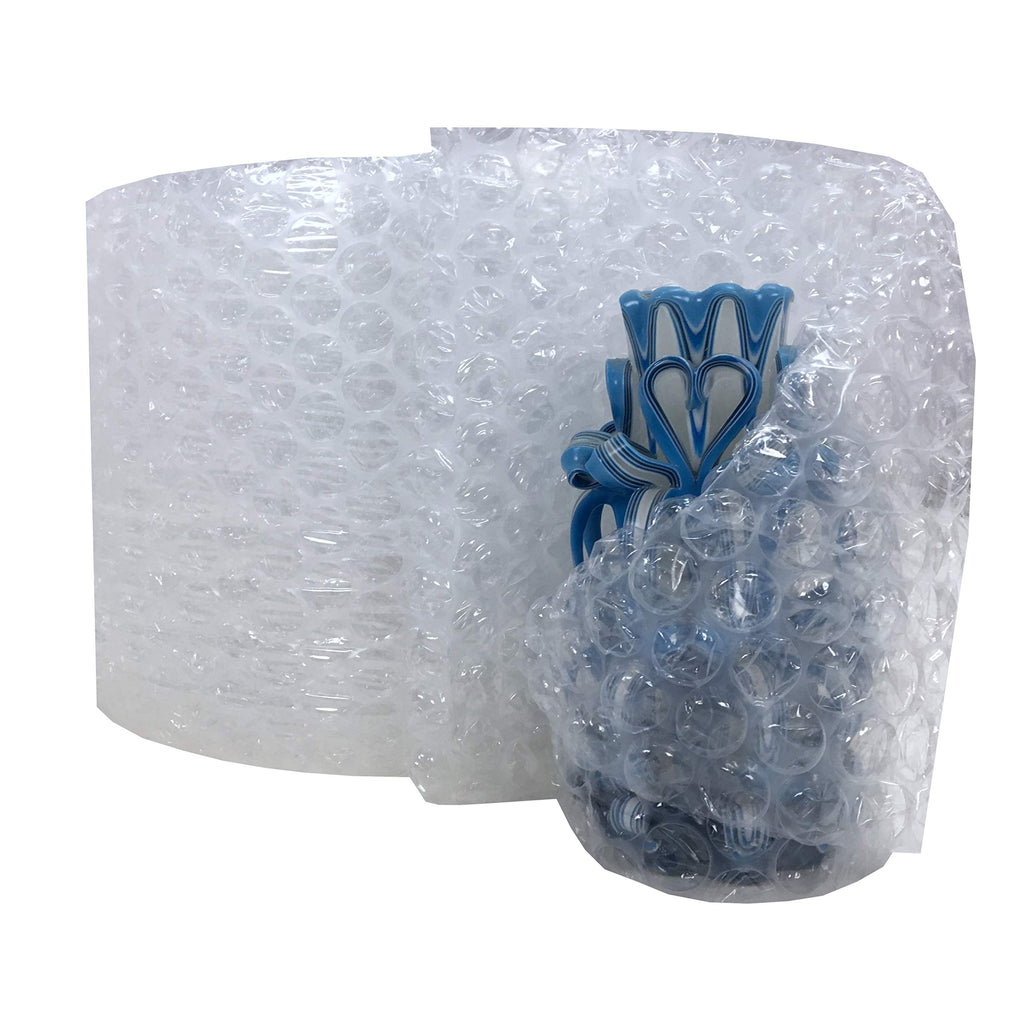 Amazon Basics Bubble Wrap | 12-inch x 175-ft Long Roll | Small 3/16" | Clear