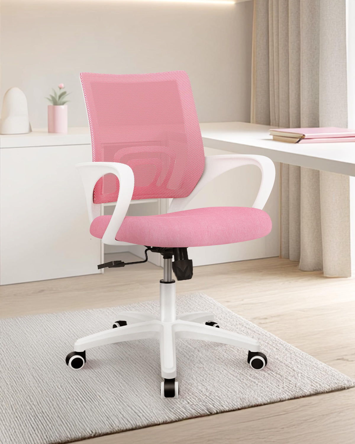 Office Computer Chair Ergonomic Mid-Back Mesh Desk