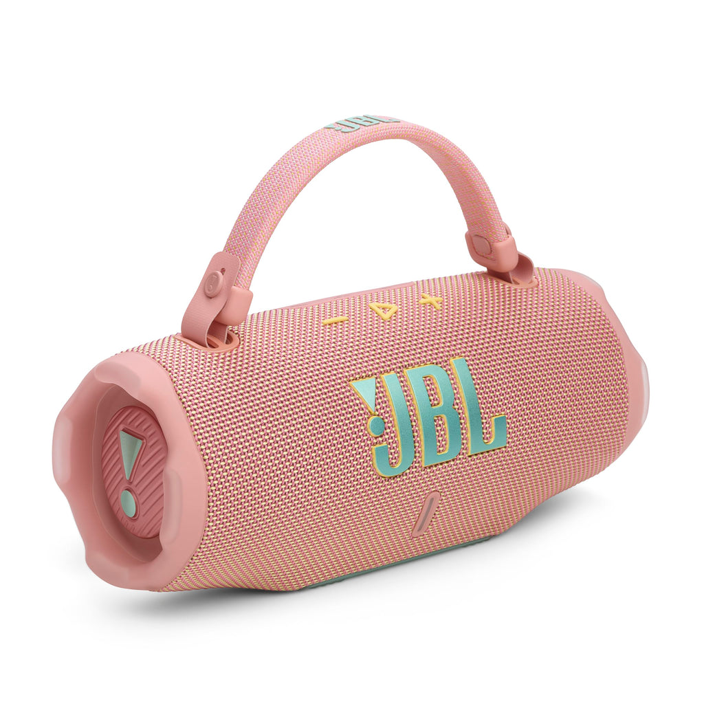 JBL Charge 6 Portable Bluetooth Speaker, Waterproof, Drop-Proof - Black