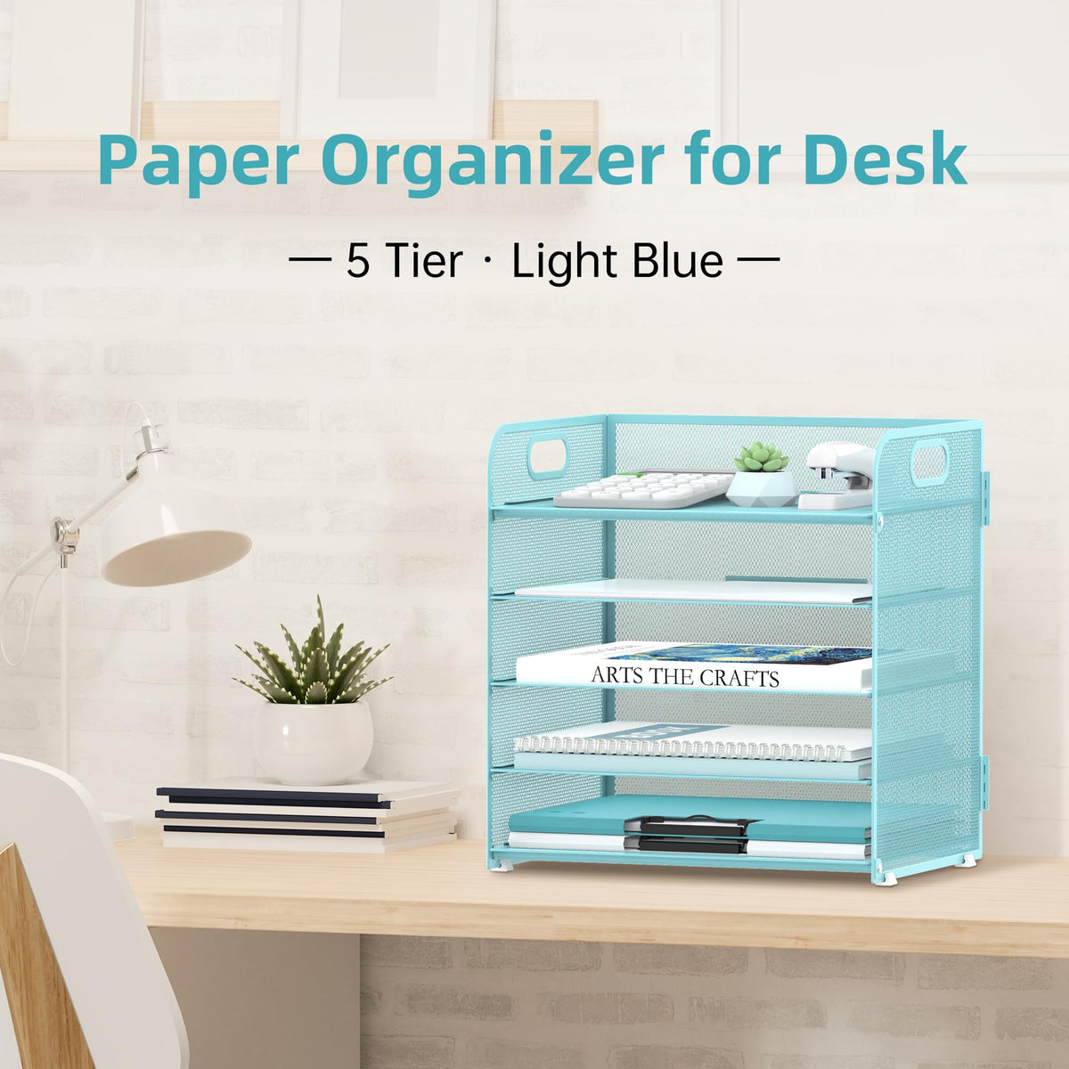 Supeasy 2 Pack 5-Tier Desk Organizer
