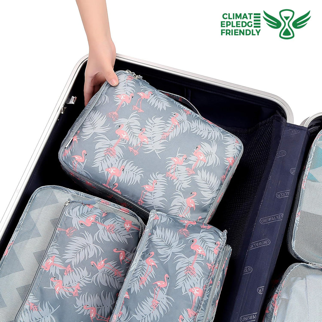 8 Set Packing Cubes Luggage Packing Organizers