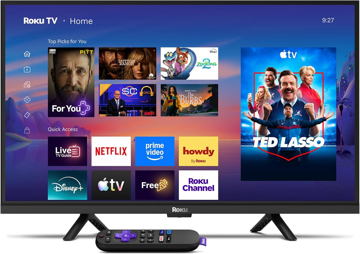 Roku 24-Inch 720p HD Smart TV with Voice Remote 2026