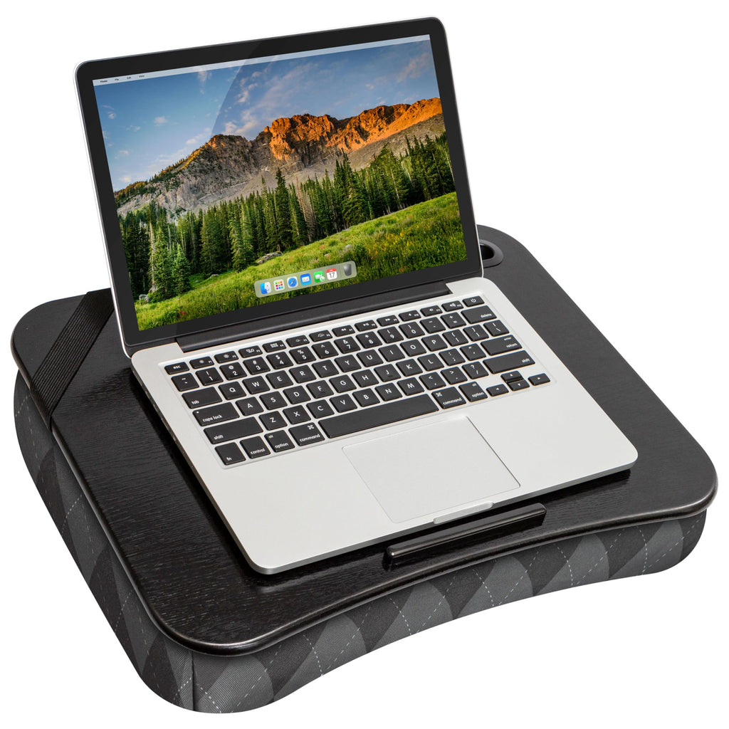 Designer Lap Desk – Fits 15.6” Laptop w/. Phone Holder