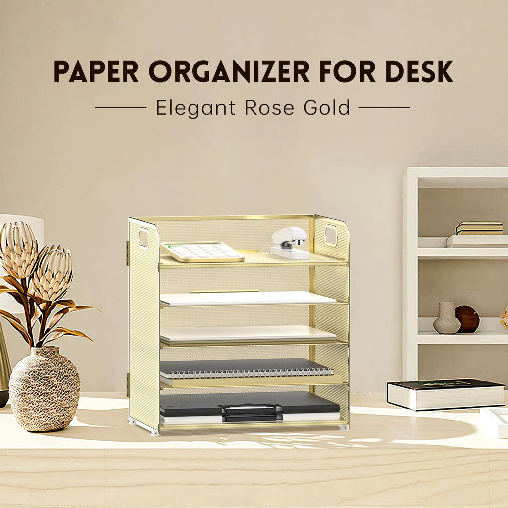 Supeasy 2 Pack 5-Tier Desk Organizer