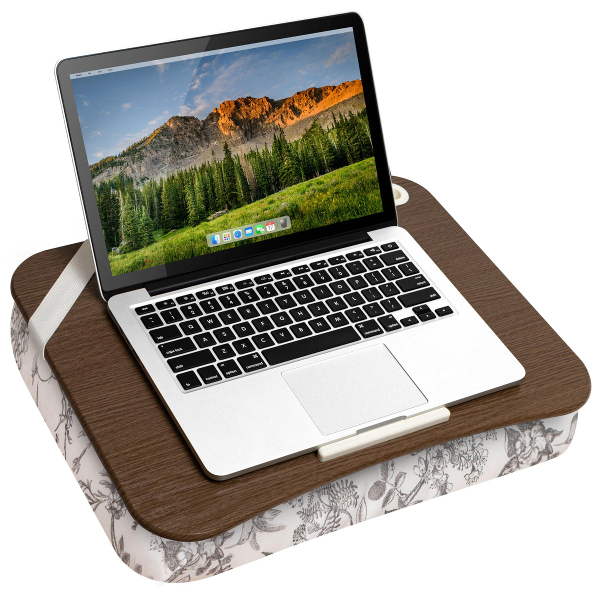 Designer Lap Desk – Fits 15.6” Laptop w/. Phone Holder