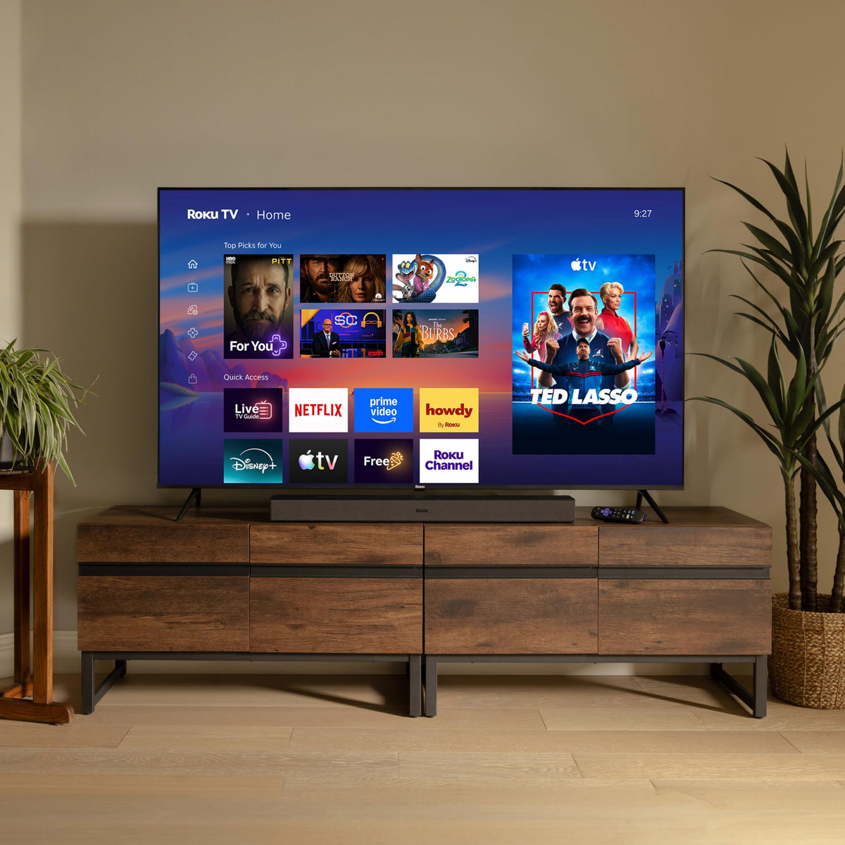 Roku 50-Inch 4K QLED Smart TV with Voice Remote 2026